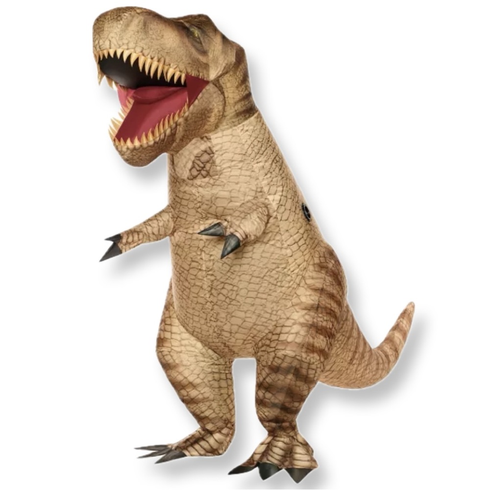 Spirit Halloween Inflatable T. Rex Costume for Kids